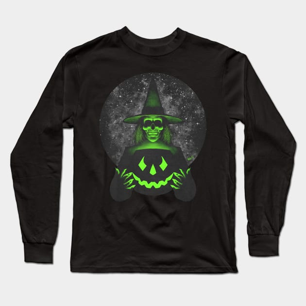 FrightFall2023: THE DARK Long Sleeve T-Shirt by Chad Savage